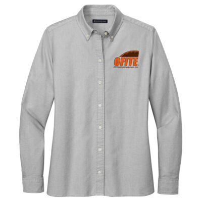 OFITE - Women's Casual Oxford Cloth Shirt  Thumbnail