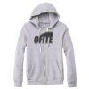 Adult Triblend Full-Zip Fleece Hooded Sweatshirt Thumbnail